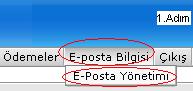 Kontrol Panelinden Yeni Mail Olu�turma 1.Ad�m